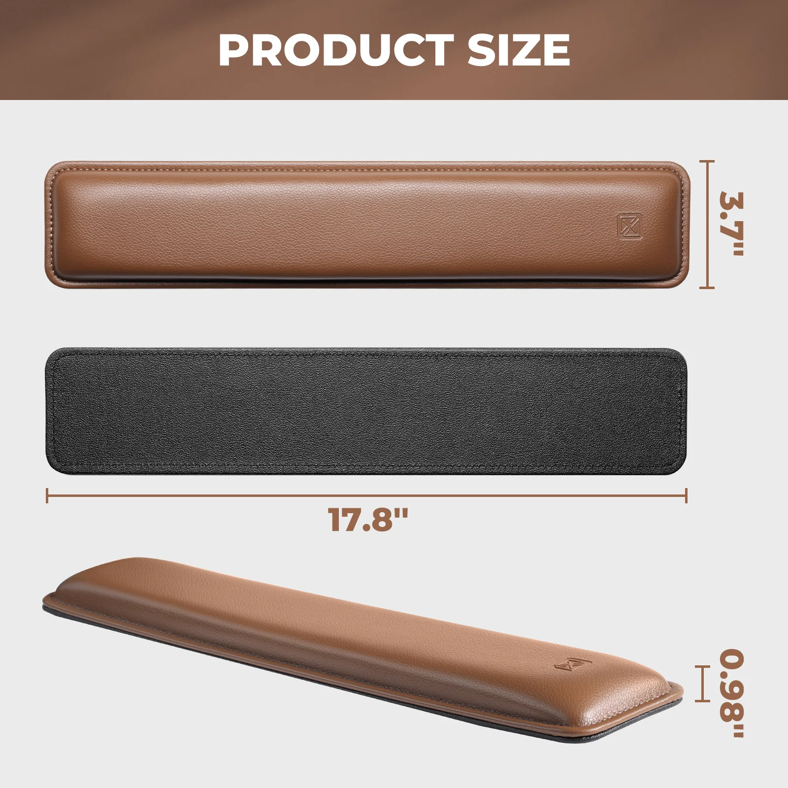 Ergonomic Keyboard Wrist Rest, Tan - Image 5