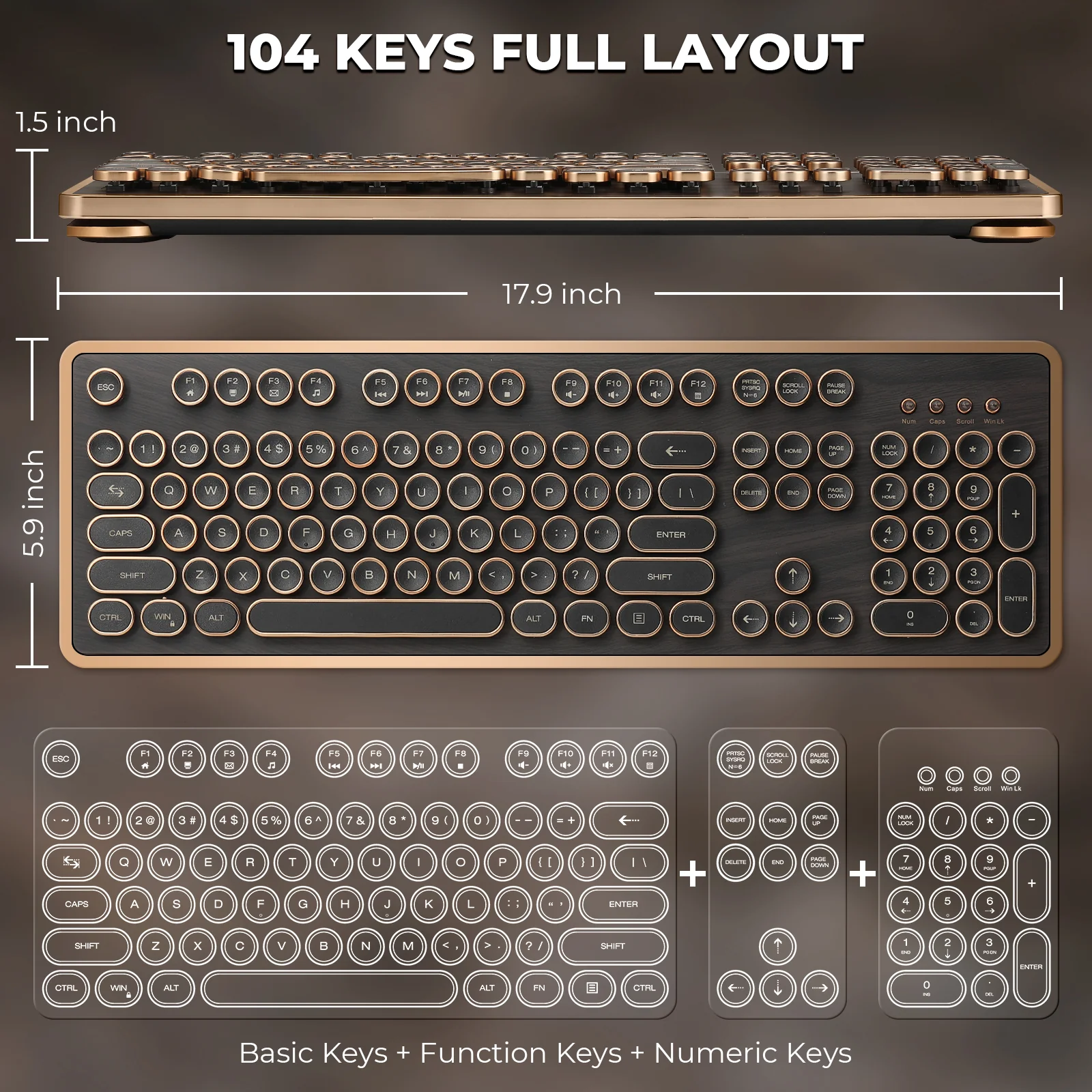 RK104 PRO Programmable Wired Mechanical Keyboard - Image 5
