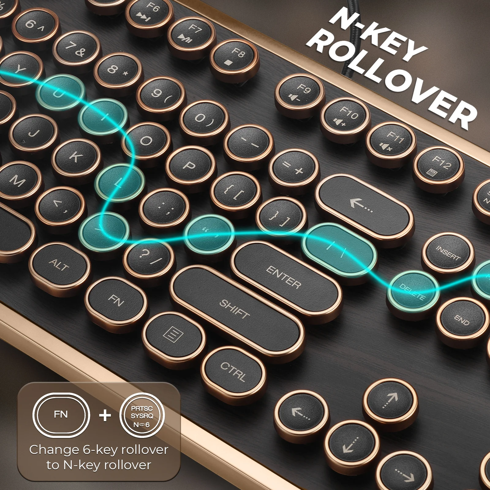 RK104 PRO Programmable Wired Mechanical Keyboard - Image 6