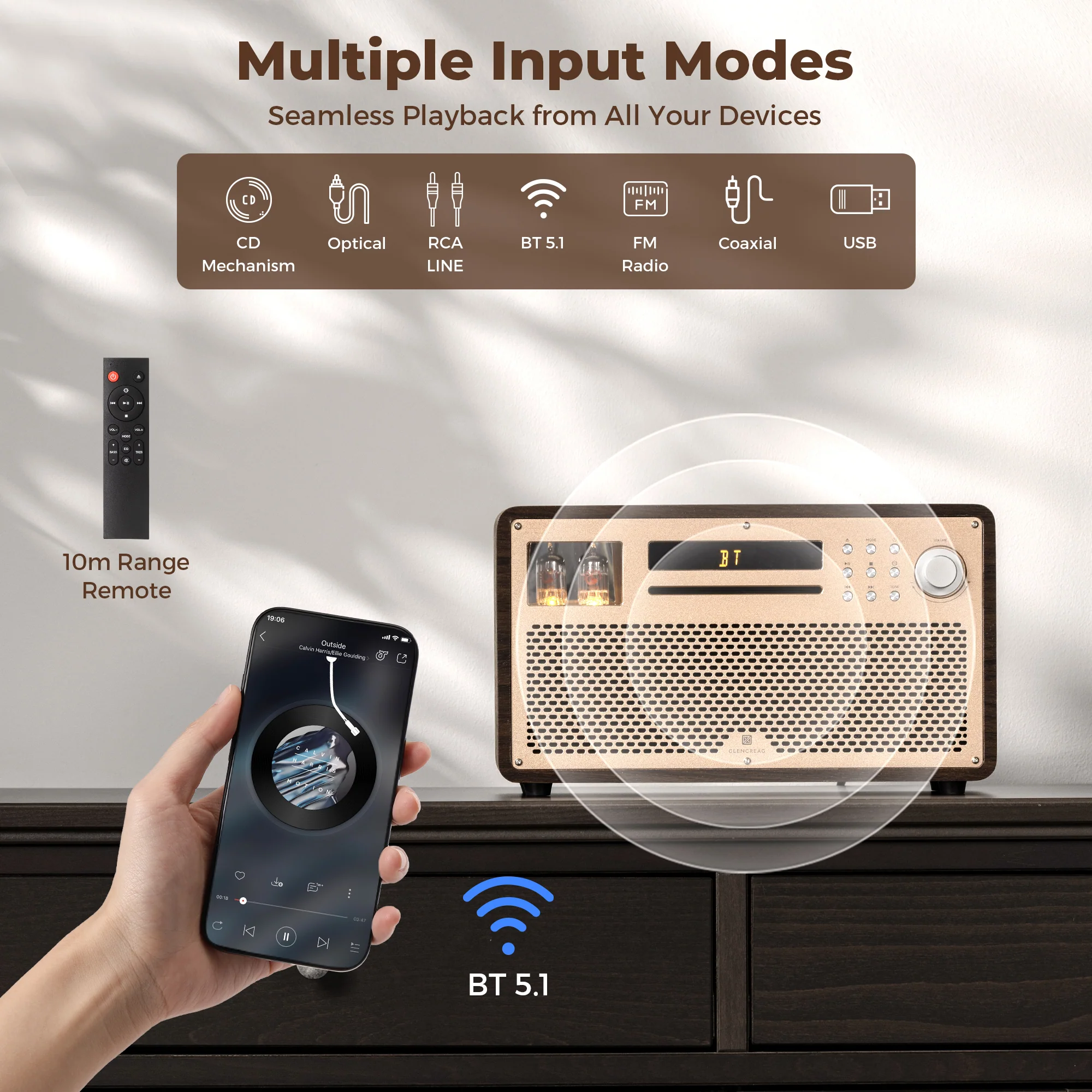VTS01 HiFi Vacuum Tube Speaker - Image 4