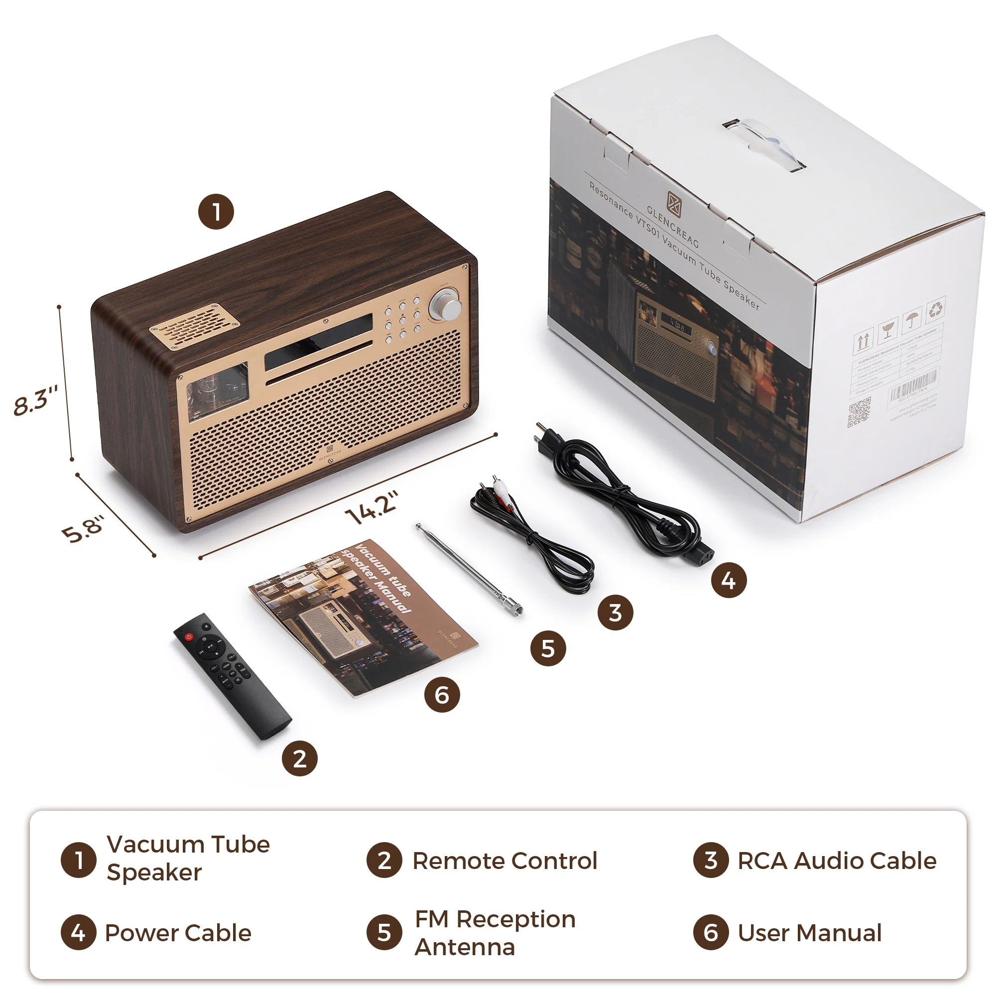 VTS01 HiFi Vacuum Tube Speaker - Image 7